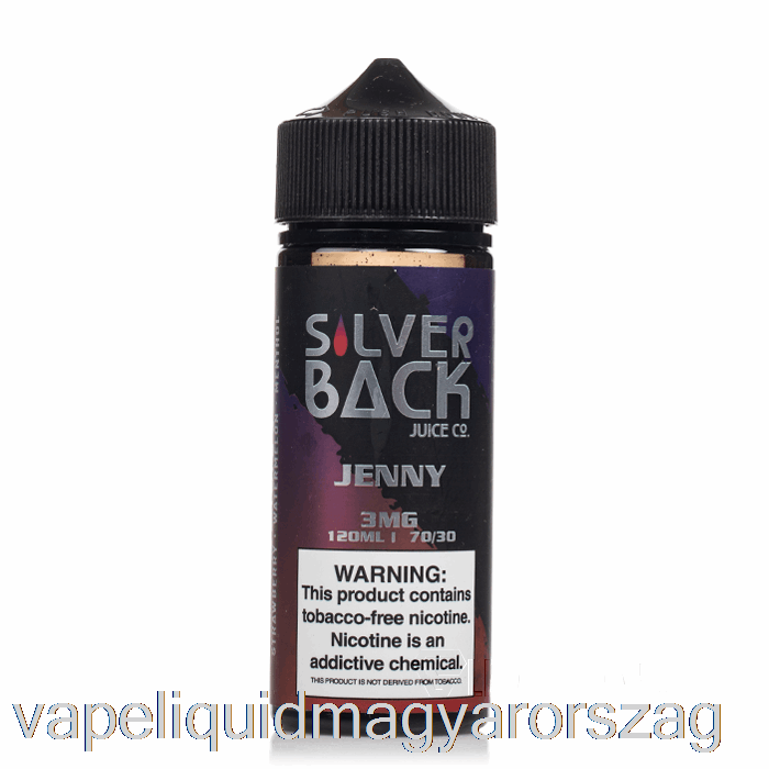 Jenny - Ezüsthátú Juice Co. - 120 Ml 6 Mg-os Vape Toll
